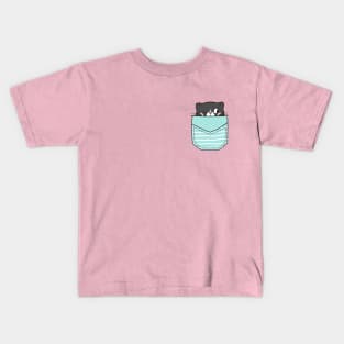 Cute Pocket Kitty V2 Kids T-Shirt